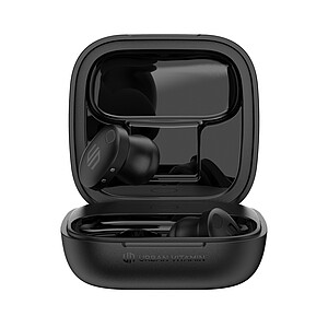 Lakewood RCS recycled and repairable wireless earbuds, black