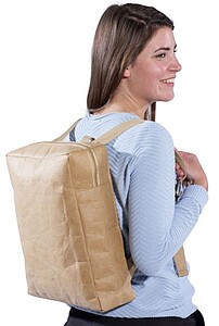 Laminated paper backpack