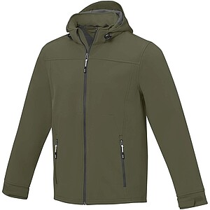 Langley mens softshell jacket, forest green