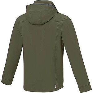 Langley mens softshell jacket, forest green