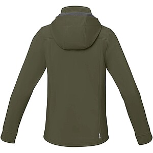 Langley womens softshell jacket, forest green