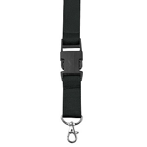 Lanyard and key holderBlack