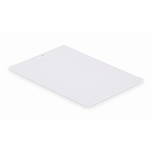 Lanyard badge 120 x 80mm, white
