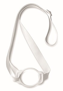 Lanyard with cup holder 6cm, white
