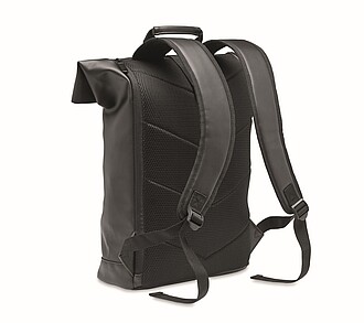 Laptop PU Rolltop backpack