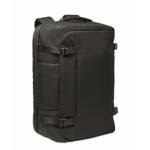 Large carry-on travel bag, black