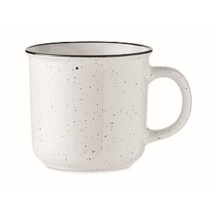 Large ceramic vintage style mug