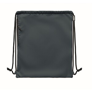 Large drawstring bag 300D RPET, french navy