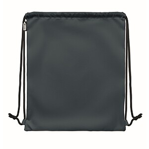 Large drawstring bag 300D RPET, french navy