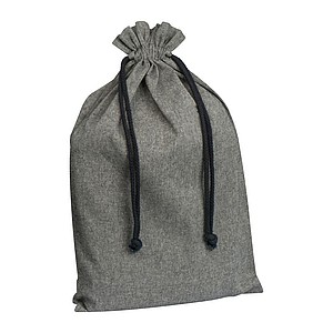 Large drawstring bag made from recycled cotton