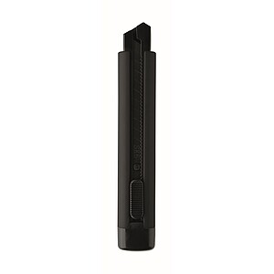 Large retractable knife, black