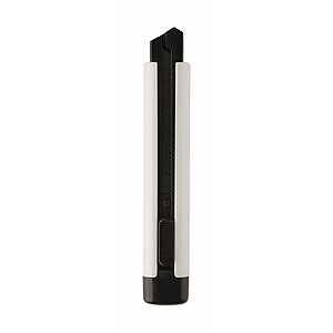 Large retractable knife, white