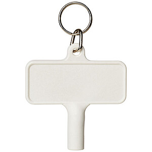 Largo plastic radiator key with keychain