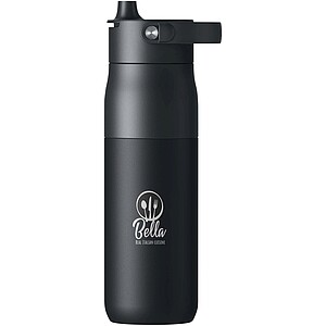 LARQ Swig Top 680 ml water bottle, solid black