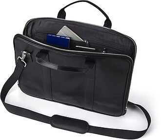 Leather laptop bag Michael