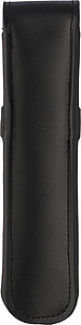 Leather pen pouch Nadir, black