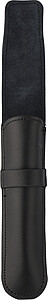 Leather pen pouch Nadir, black