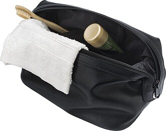 Leather toiletry bag Flynn