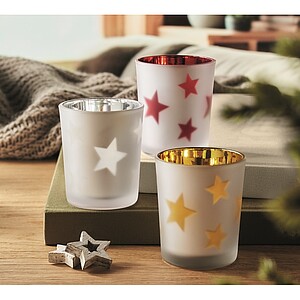 LED tea light candle, red