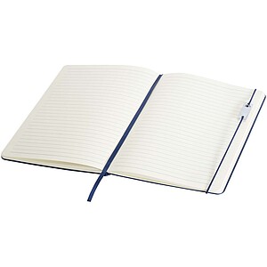 Legato Elegance A5 hard cover notebook and rollerball pen set, ocean blue