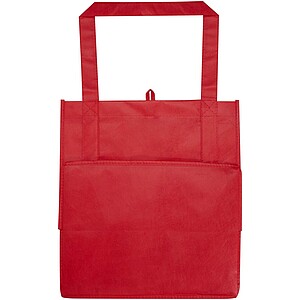 Liberty GRS recycled non-woven bottom board tote bag 29L, red