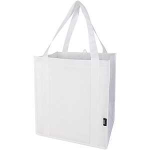 Liberty GRS recycled non-woven bottom board tote bag 29L, white