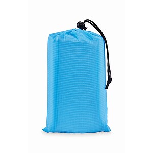 Lightweight large beach mat, turquoise