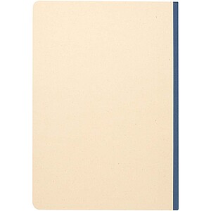 Liliana A5 sugarcane and RPET soft cover notebook, ocean blue