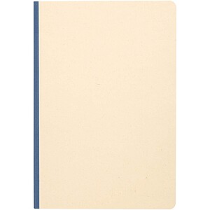 Liliana A5 sugarcane and RPET soft cover notebook, ocean blue