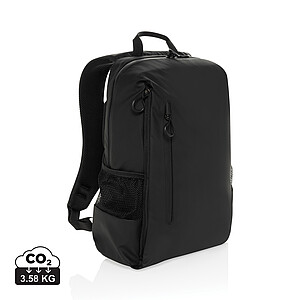 Lima Aware™ RPET water resistant 15.6 laptop backpack, black