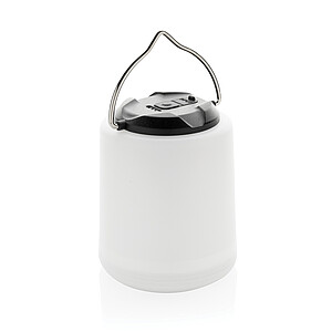 Limio RCS recycled plastic portable re-chargeable table lamp, white