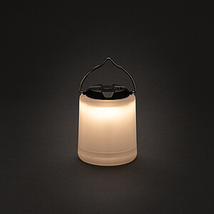 Limio RCS recycled plastic portable re-chargeable table lamp, white