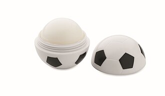 Lip balm in football shape