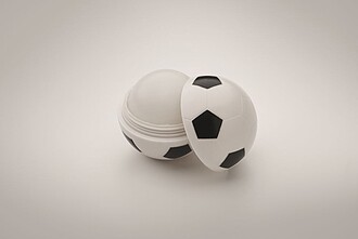 Lip balm in football shape