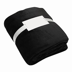 Living and cuddly blanket, black