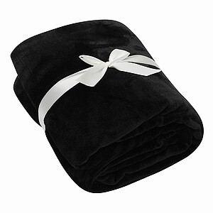 Living and cuddly blanket, black