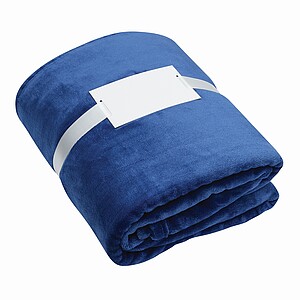 Living and cuddly blanket, blue