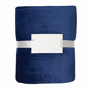 Living and cuddly blanket, blue