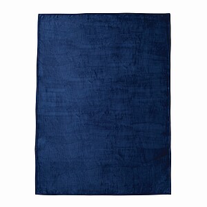 Living and cuddly blanket, blue