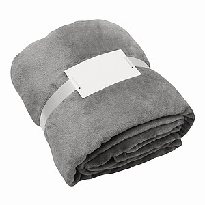 Living and cuddly blanket, grey