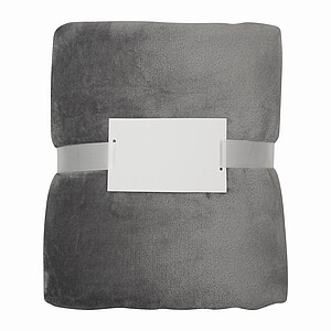 Living and cuddly blanket, grey