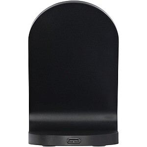 Loop 15W dual coil RCS recycled plastic wireless charging stand