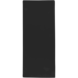 Lucas RPET sport towel 30x80 cm, solid black