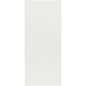 Lucas RPET sport towel 30x80 cm, white