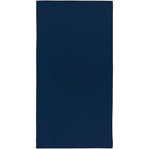 Lucas RPET sport towel 50x100 cm, navy