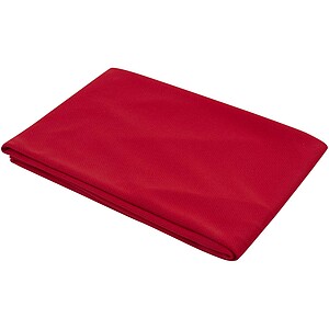 Lucas RPET sport towel 50x100 cm, red