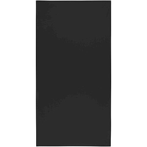 Lucas RPET sport towel 50x100 cm, solid black