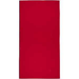 Lucas RPET sport towel 70x140 cm, red