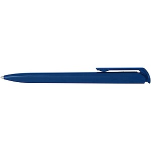 Lucia recycled plastic ballpoint pen, blue