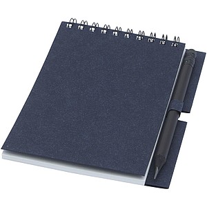 Luciano Eco wire notebook with pencil - small
